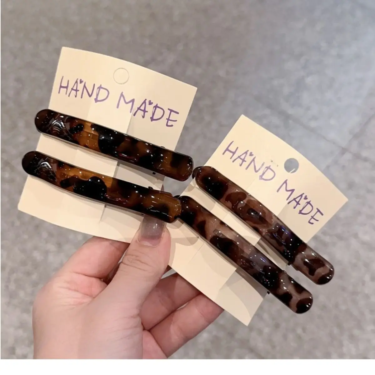 Korean Fashion Big Hairpin~ Leopard Print Hairpin Maillard Hairpin Premium Headgear Korean Hair Accessories Women
Korean Fashion Big Hairpin~ Leopard Print Hairpin Maillard Hairpin Premium Headgear Korean Hair Accessories Women