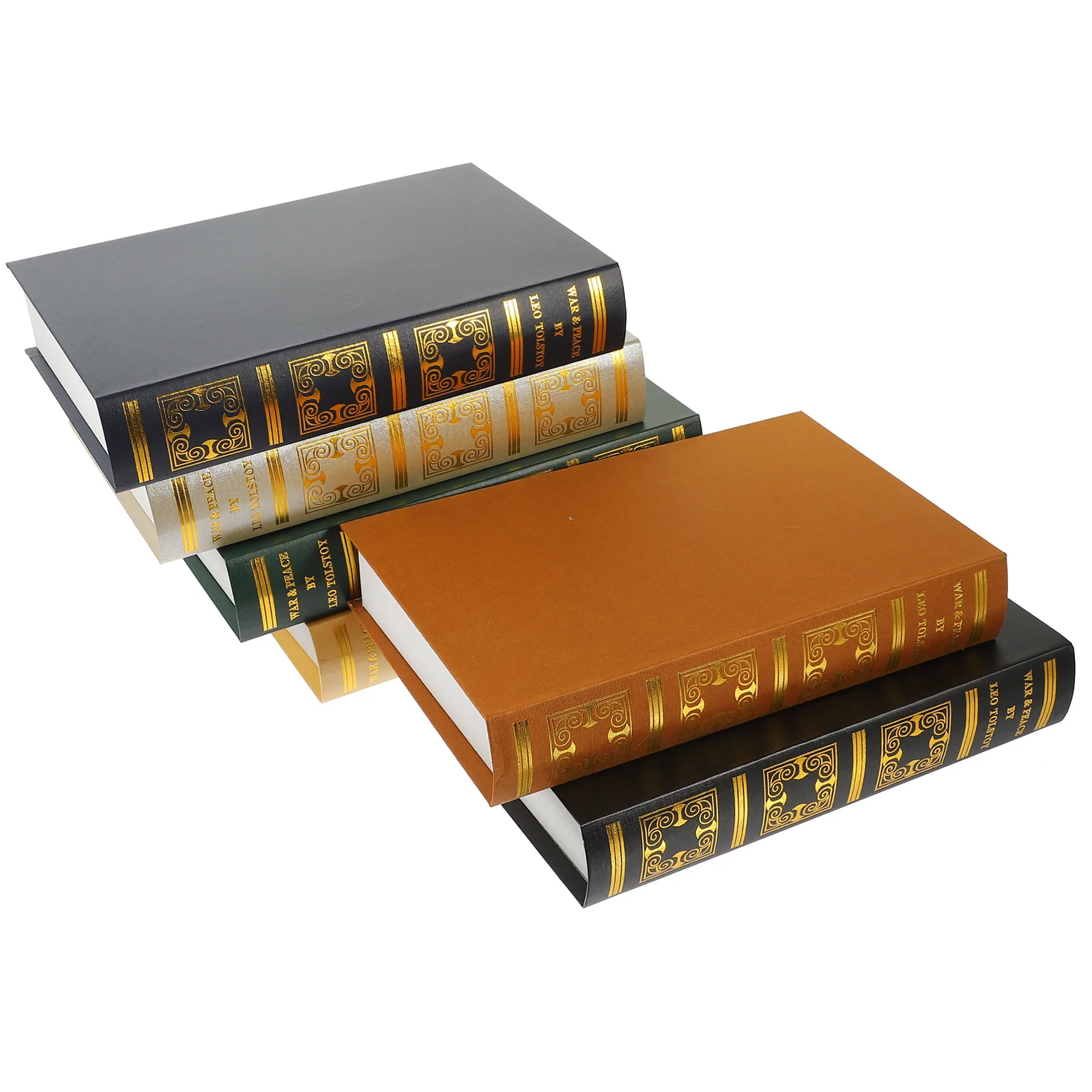 6 Pcs European Retro Fake Book Decorative Ornaments Bookshelf Simulation Model Desktop Adorn Faux Coated Paper Display Prop
6 Pcs European Retro Fake Book Decorative Ornaments Bookshelf Simulation Model Desktop Adorn Faux Coated Paper Display Prop