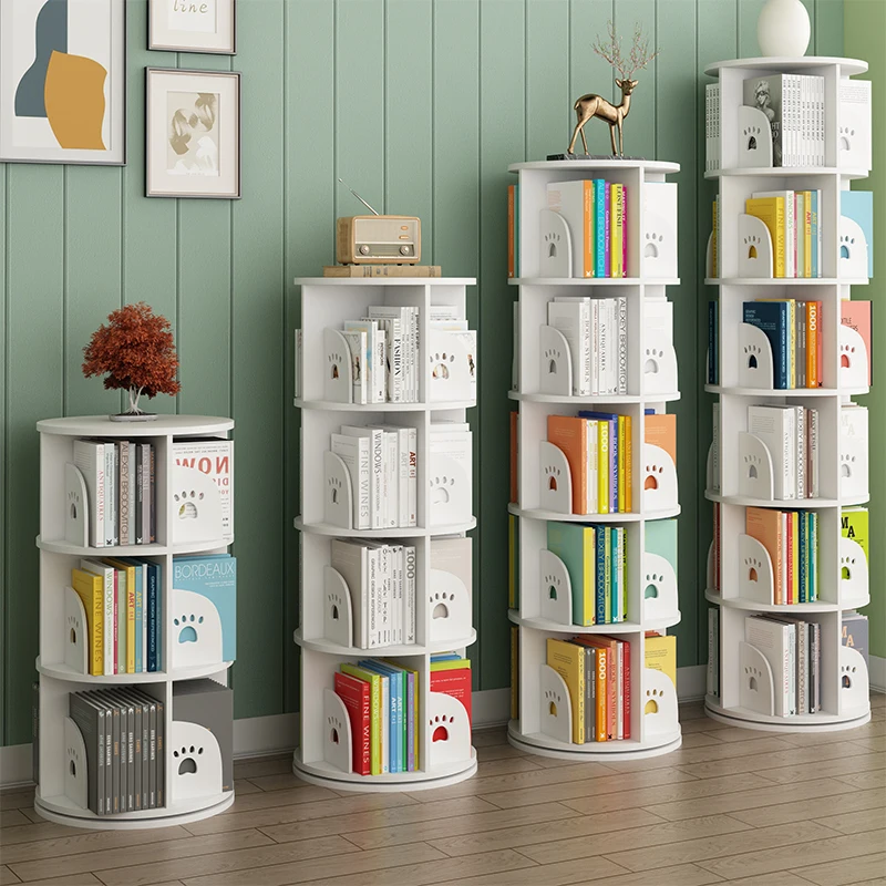 360 Rotating Metal Bookshelf-Eco-friendly Modern Office & Home Living Room Storage Five Layers Plastic Standing Bookcase
360 Rotating Metal Bookshelf-Eco-friendly Modern Office & Home Living Room Storage Five Layers Plastic Standing Bookcase