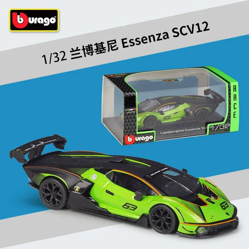 Модель автомобиля из металлического сплава Bburago 1:32 Lamborghini Essenza SCV12, игрушки для детей, коллекция подарков
Модель автомобиля из металлического сплава Bburago 1:32 Lamborghini Essenza SCV12, игрушки для детей, коллекция подарков