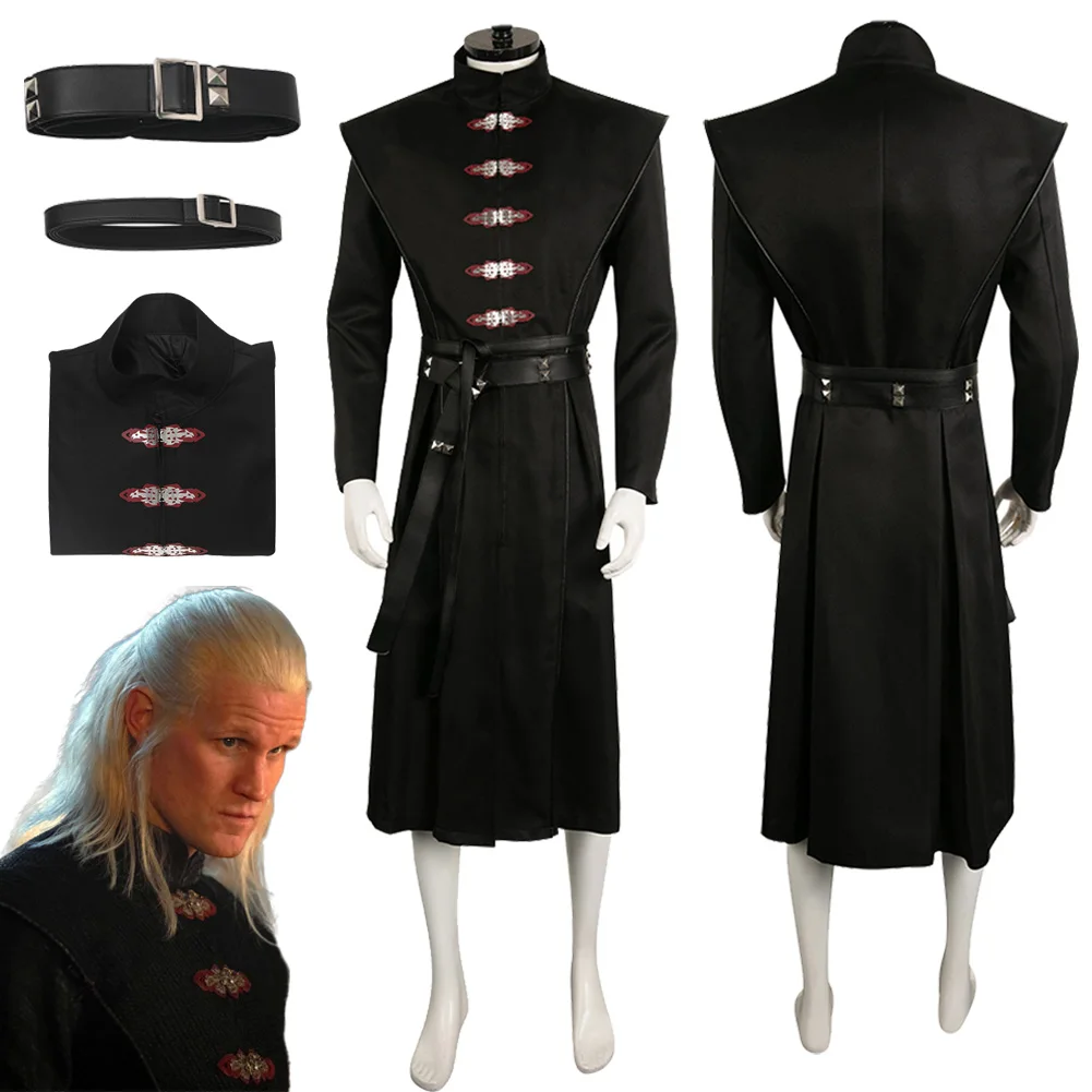 Medieval Daemon Cosplay Fantasy Red Buckle Coat Clothing TV Dragon 2 Cosplay House Costume Disguise Adult Men Fantasia Outfit
Medieval Daemon Cosplay Fantasy Red Buckle Coat Clothing TV Dragon 2 Cosplay House Costume Disguise Adult Men Fantasia Outfit