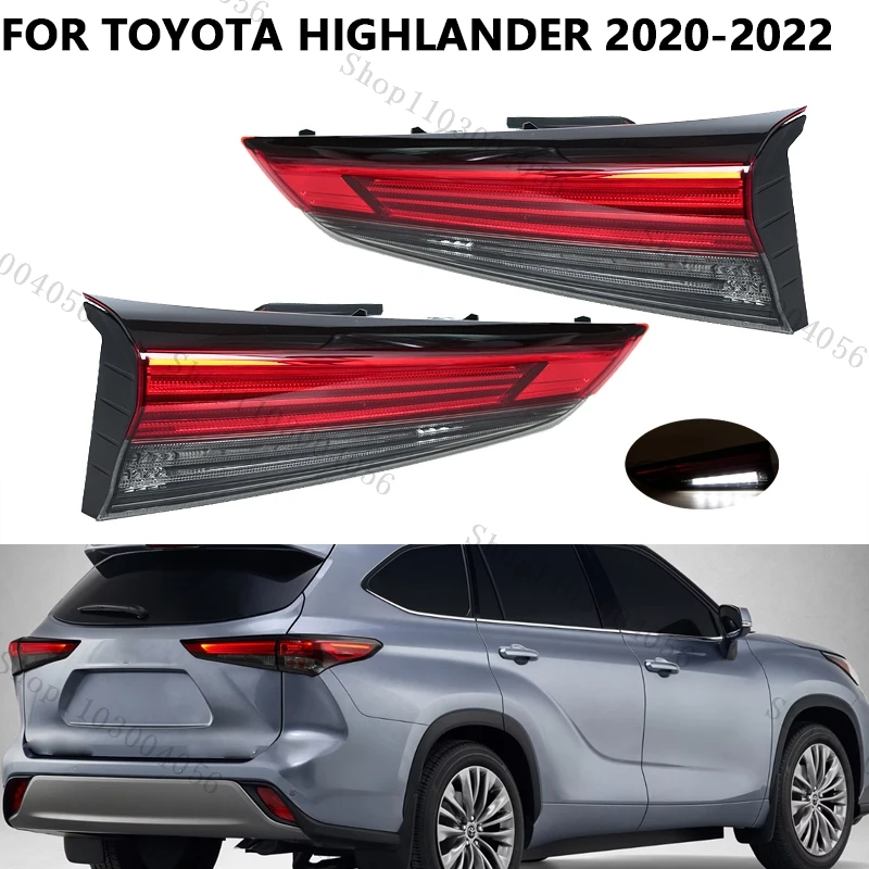 Светодиодный задний фонарь автомобиля, стоп-сигнал для Toyota Highlander 2020 2021 2022, задний бампер, внутренний задний фонарь, предупреждающая фара заднего хода
Светодиодный задний фонарь автомобиля, стоп-сигнал для Toyota Highlander 2020 2021 2022, задний бампер, внутренний задний фонарь, предупреждающая фара заднего хода