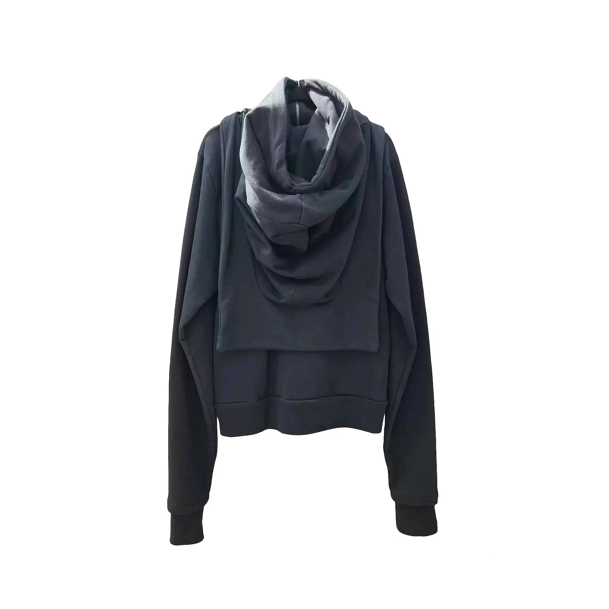 HBA Hood By Air American Psycho Alien Double Hooded Silhouette Zip Sweater Hoodie
HBA Hood By Air American Psycho Alien Double Hooded Silhouette Zip Sweater Hoodie