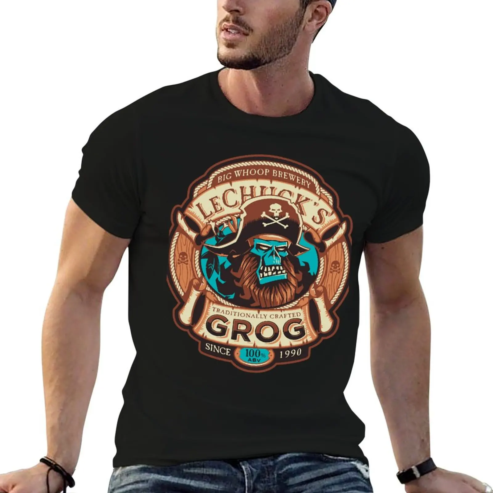 Ghost Pirate Grog T-Shirt t shirts for man graphic funny cotton t shirt pack mens graphic t shirts T-shirt
Ghost Pirate Grog T-Shirt t shirts for man graphic funny cotton t shirt pack mens graphic t shirts T-shirt