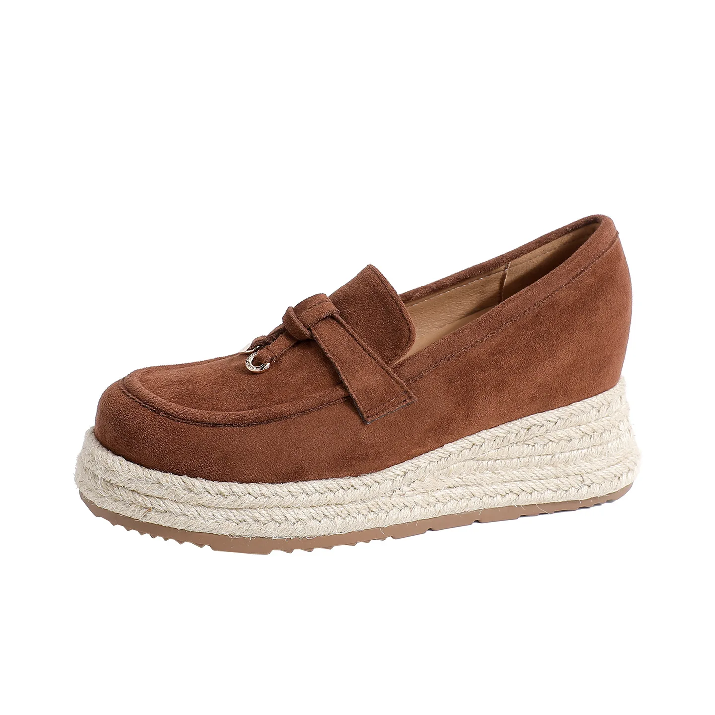 Women Flat Platform Loafers Ladies Elegant Suede Leather Moccasins Shoes Woman Slip On Straw Weaving Women's Casual Shoes
Women Flat Platform Loafers Ladies Elegant Suede Leather Moccasins Shoes Woman Slip On Straw Weaving Women's Casual Shoes
