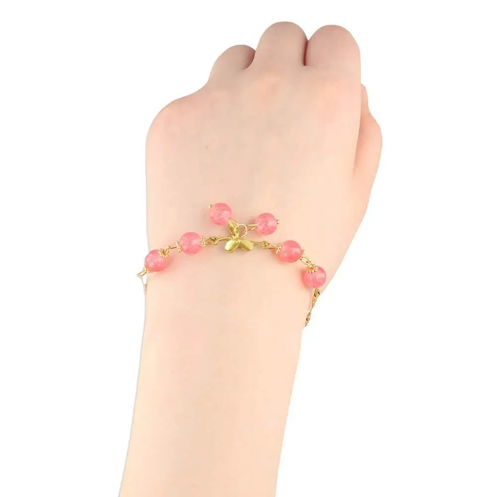 Cherry Pendant Orchid Bracelet Flower Jewelry Accessories New Chinese Style Bracelet Hand Rope Exquisite Charm Beaded Hand Ring
Cherry Pendant Orchid Bracelet Flower Jewelry Accessories New Chinese Style Bracelet Hand Rope Exquisite Charm Beaded Hand Ring