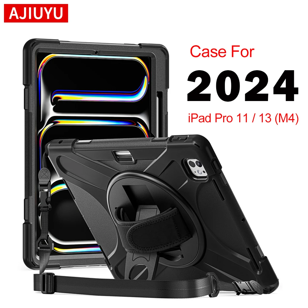 Планшет AJIUYU с вращением на 360 ° для iPad Pro 11 2024 iPad Pro 13 дюймов M4 2024, сверхпрочные противоударные Чехлы для планшета
Планшет AJIUYU с вращением на 360 ° для iPad Pro 11 2024 iPad Pro 13 дюймов M4 2024, сверхпрочные противоударные Чехлы для планшета