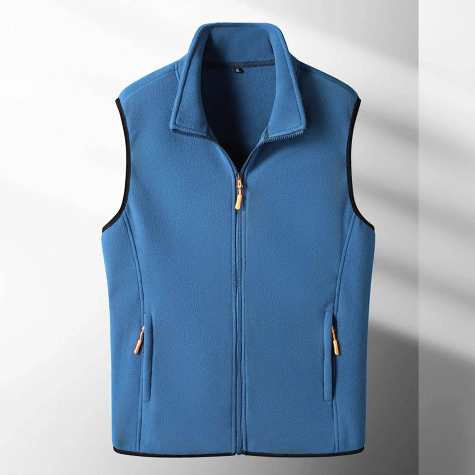 Men's Warm Solid Color Fleece Vest Sleeveless Stand Collar Zipper Plush Jacket Male Spring Fall Softshell Sport Casaul Waistcoat
Men's Warm Solid Color Fleece Vest Sleeveless Stand Collar Zipper Plush Jacket Male Spring Fall Softshell Sport Casaul Waistcoat