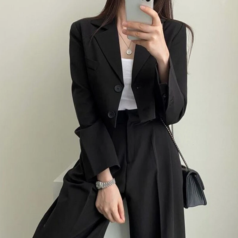 Blazer Woman Offer Lace Up Shoulder Pad Elegant Turn-Down Collar Pockets Slim Fit Coats Ladies Autumn Winter Outerwear Formal
Blazer Woman Offer Lace Up Shoulder Pad Elegant Turn-Down Collar Pockets Slim Fit Coats Ladies Autumn Winter Outerwear Formal