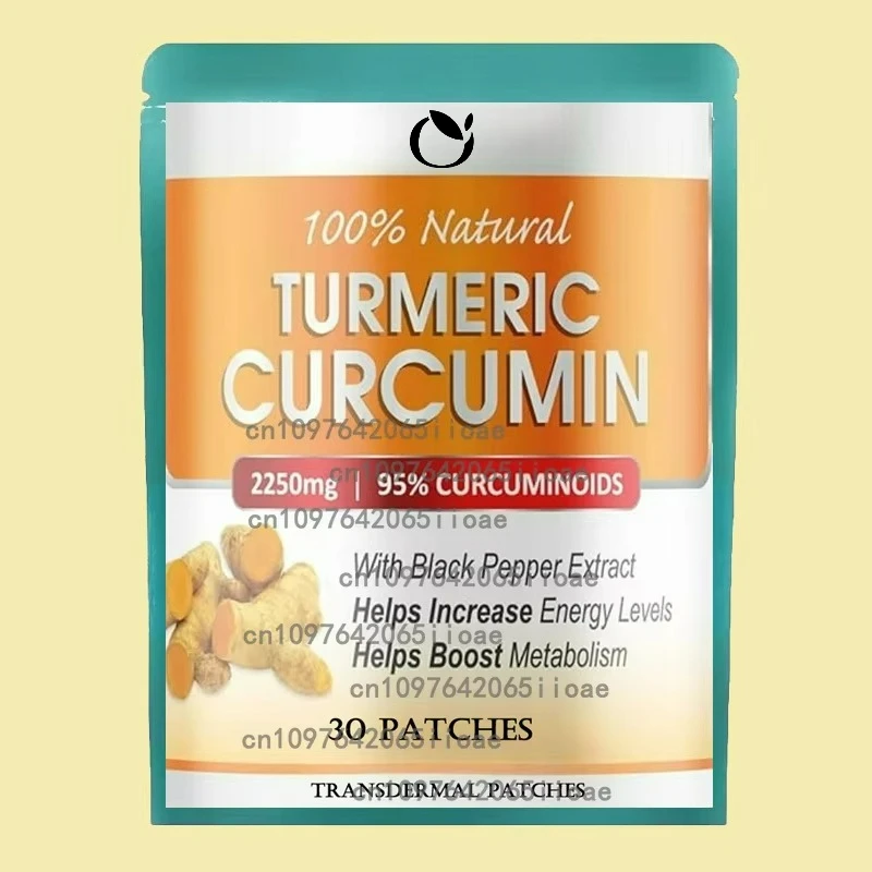 Turmeric Curcumin with Black Pepper Transdermal Patches Enhanced Absorption, Joint Support 30 Patches
Turmeric Curcumin with Black Pepper Transdermal Patches Enhanced Absorption, Joint Support 30 Patches