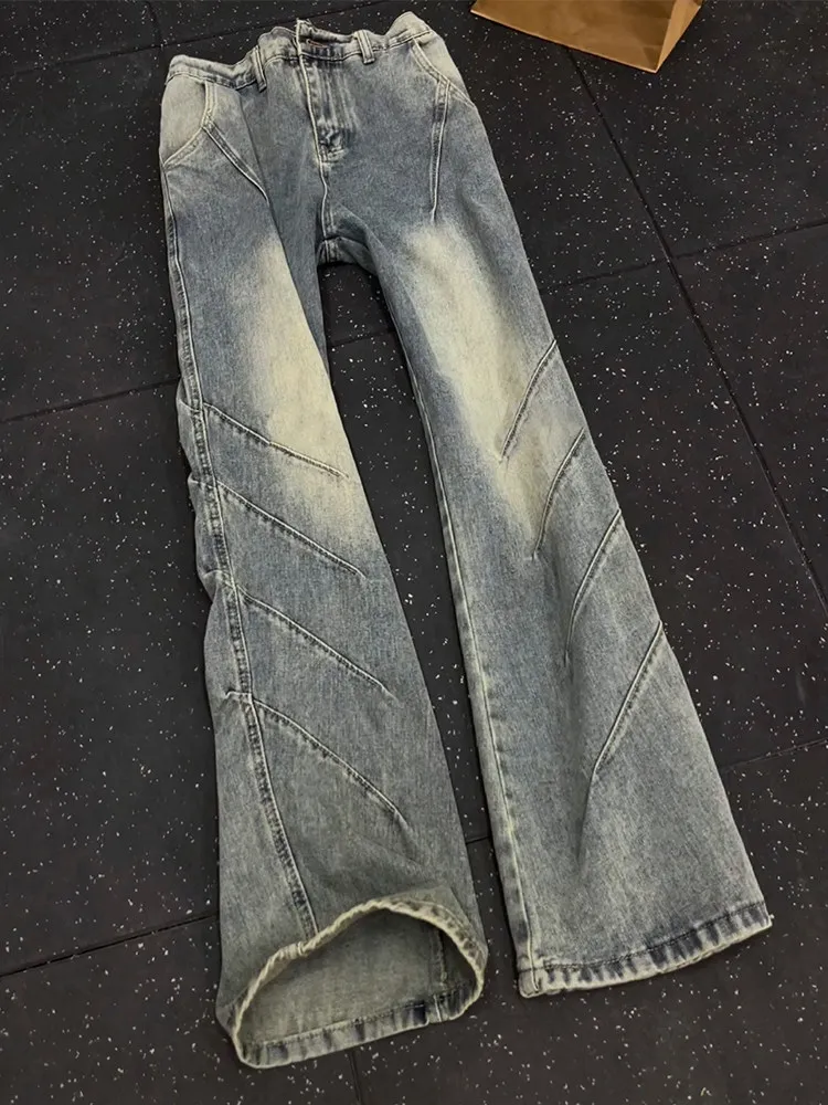 Cleanfit Men's High Street Fashion Jeans Distressed Washed Outdoorsy mid Waist Straight Leg Micro Flared Pants Spring Wear
Cleanfit Men's High Street Fashion Jeans Distressed Washed Outdoorsy mid Waist Straight Leg Micro Flared Pants Spring Wear
