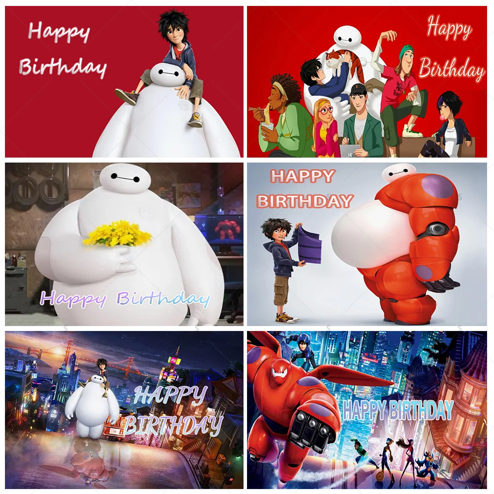 Disney Big Hero 6 Birthday Party Backdrop Decoration Home Wall Decor Supplies Baby Shower Banner Photo Props Background Gifts
Disney Big Hero 6 Birthday Party Backdrop Decoration Home Wall Decor Supplies Baby Shower Banner Photo Props Background Gifts
