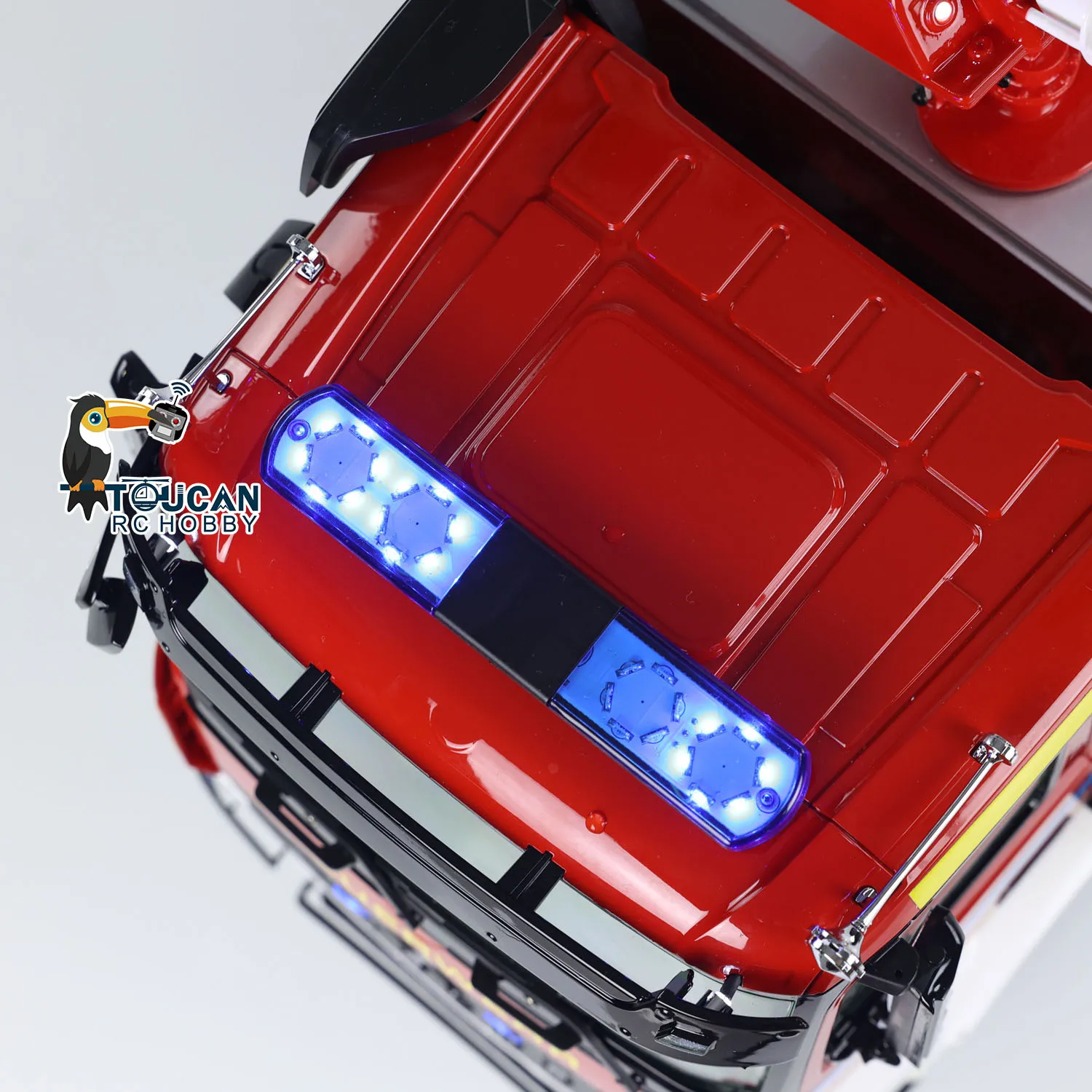 Gift 1/14 6x6 RC Fire Fighting Truck Metal Chassis Remote Control Painted Finished Fire Car Motor TOUCAN Model Toys for Boys
Gift 1/14 6x6 RC Fire Fighting Truck Metal Chassis Remote Control Painted Finished Fire Car Motor TOUCAN Model Toys for Boys