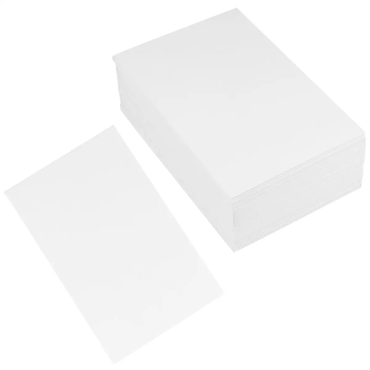 100 Pcs Plain Blank Paper Cards Double Sided Greeting Memo Message Postcards Gifts Tags Words Card Writing
100 Pcs Plain Blank Paper Cards Double Sided Greeting Memo Message Postcards Gifts Tags Words Card Writing