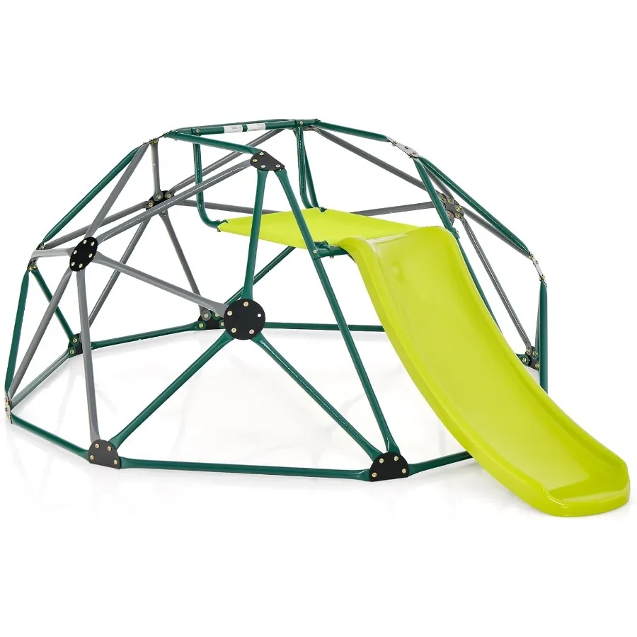 Climbing Dome with Slide Fabric Platform Included Outdoor Jungle Gym Climbing Toys Climbing Dome for 38 Geometric Dome Climber
Climbing Dome with Slide Fabric Platform Included Outdoor Jungle Gym Climbing Toys Climbing Dome for 38 Geometric Dome Climber