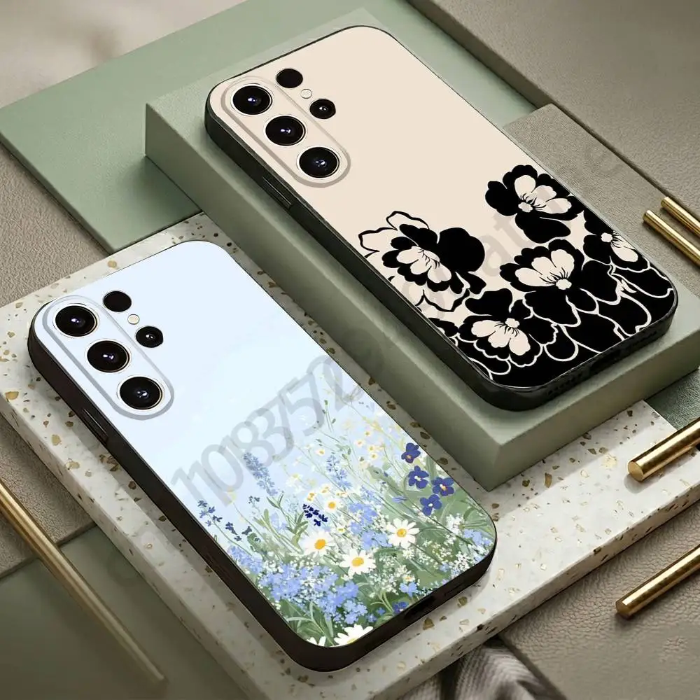 Painted Flower Phone Case For Samsung S20,21,22,23,24,25,26 Ultra,Plus,Lite,FE,Black Soft Case
Painted Flower Phone Case For Samsung S20,21,22,23,24,25,26 Ultra,Plus,Lite,FE,Black Soft Case