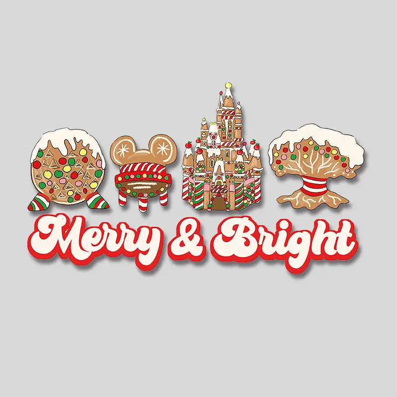 Merry & Bright Mickey Snacks Castle Iron-on Stickers for Clothes Cheap Easy to Use DIY Appliques
Merry & Bright Mickey Snacks Castle Iron-on Stickers for Clothes Cheap Easy to Use DIY Appliques