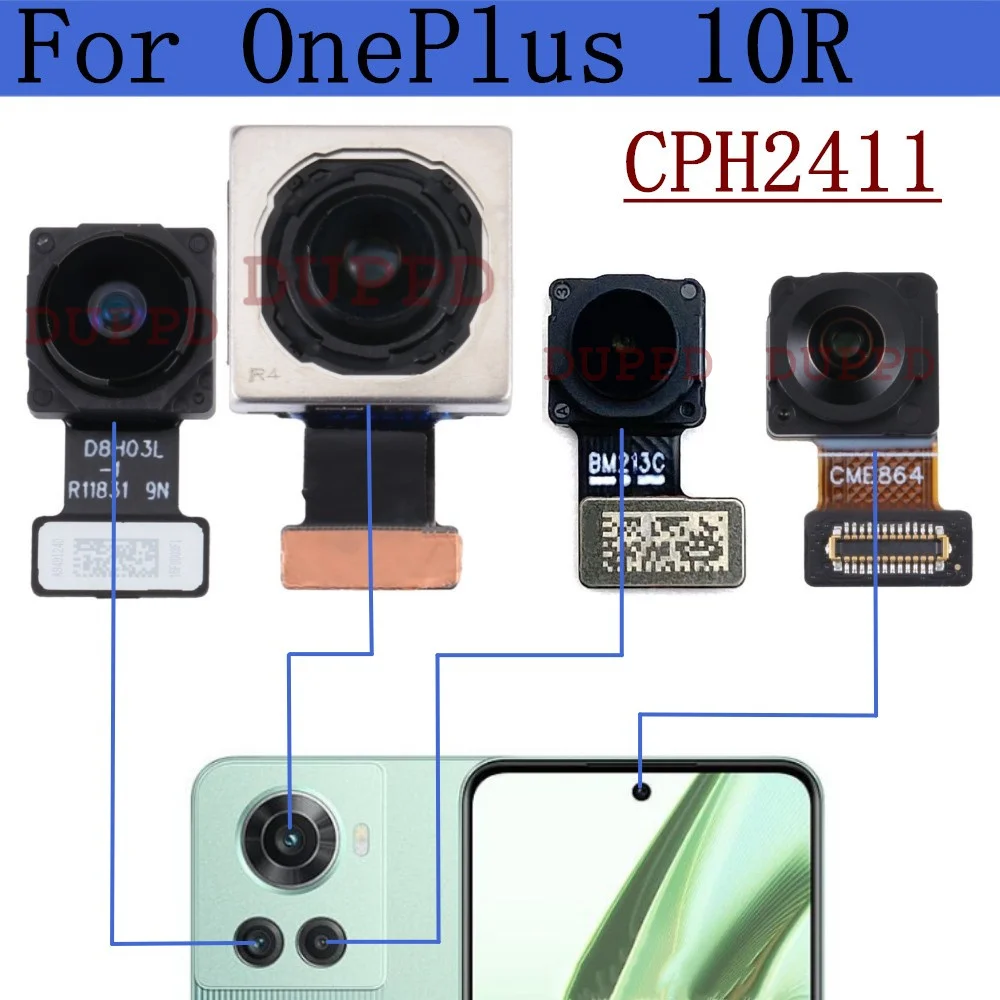 Модуль передней и задней камеры для OnePlus 1 + 10R, основная и задняя камеры, модуль ультраширокой макросъемки, гибкий кабель, запасные части
Модуль передней и задней камеры для OnePlus 1 + 10R, основная и задняя камеры, модуль ультраширокой макросъемки, гибкий кабель, запасные части