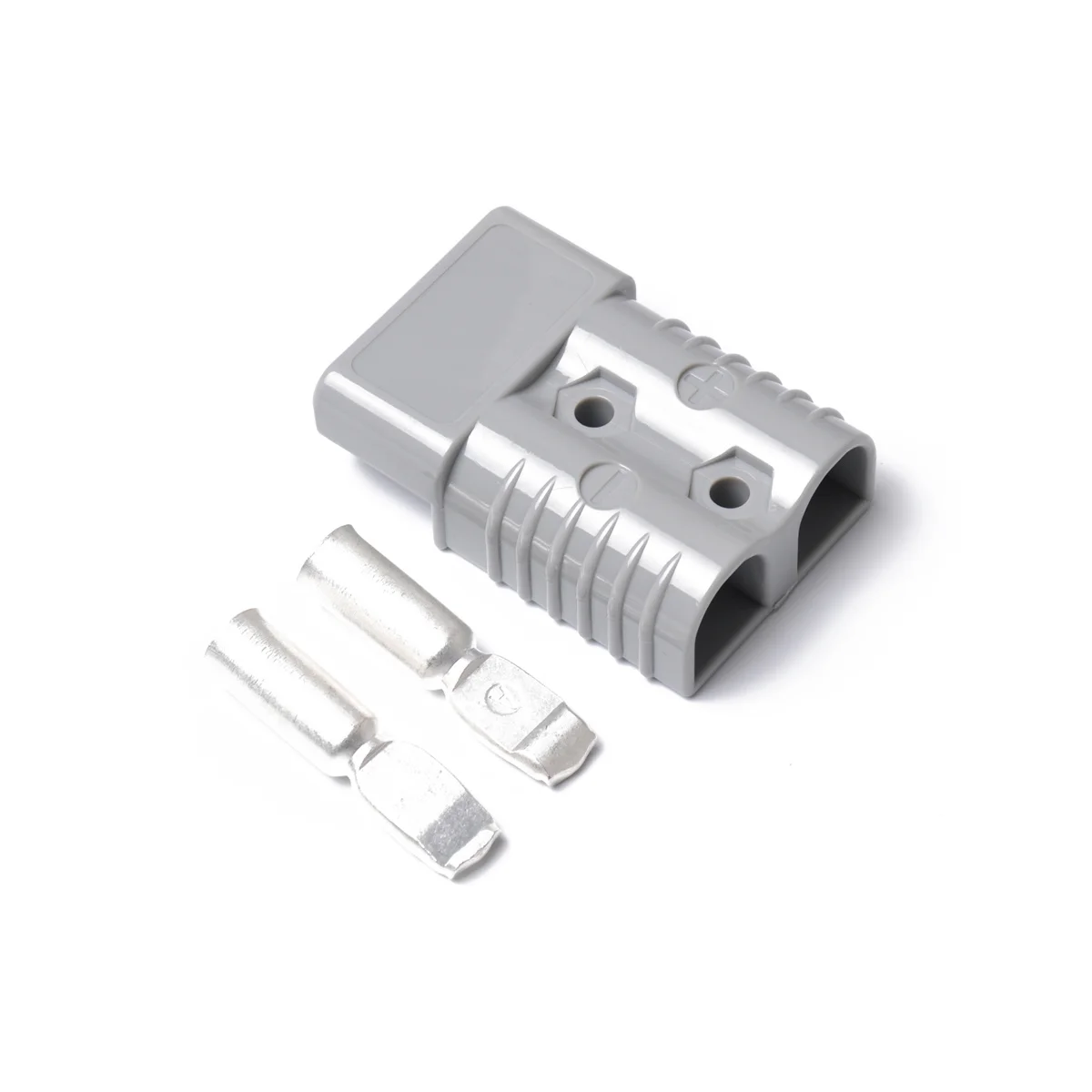 175A 600V Power Pole Plug Connector 2 Contacts Gray For Solar Caravans Fridges Trailer Auxiliary Power Tough Polycarbonate
175A 600V Power Pole Plug Connector 2 Contacts Gray For Solar Caravans Fridges Trailer Auxiliary Power Tough Polycarbonate