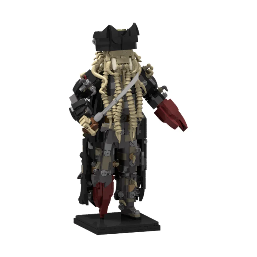 MOC-205220 Davy Jones Figureine Building Blocks Model Pirate Captain Movie Davy Jones Monster Figure Bricks Assembly Toys Gifts
MOC-205220 Davy Jones Figureine Building Blocks Model Pirate Captain Movie Davy Jones Monster Figure Bricks Assembly Toys Gifts