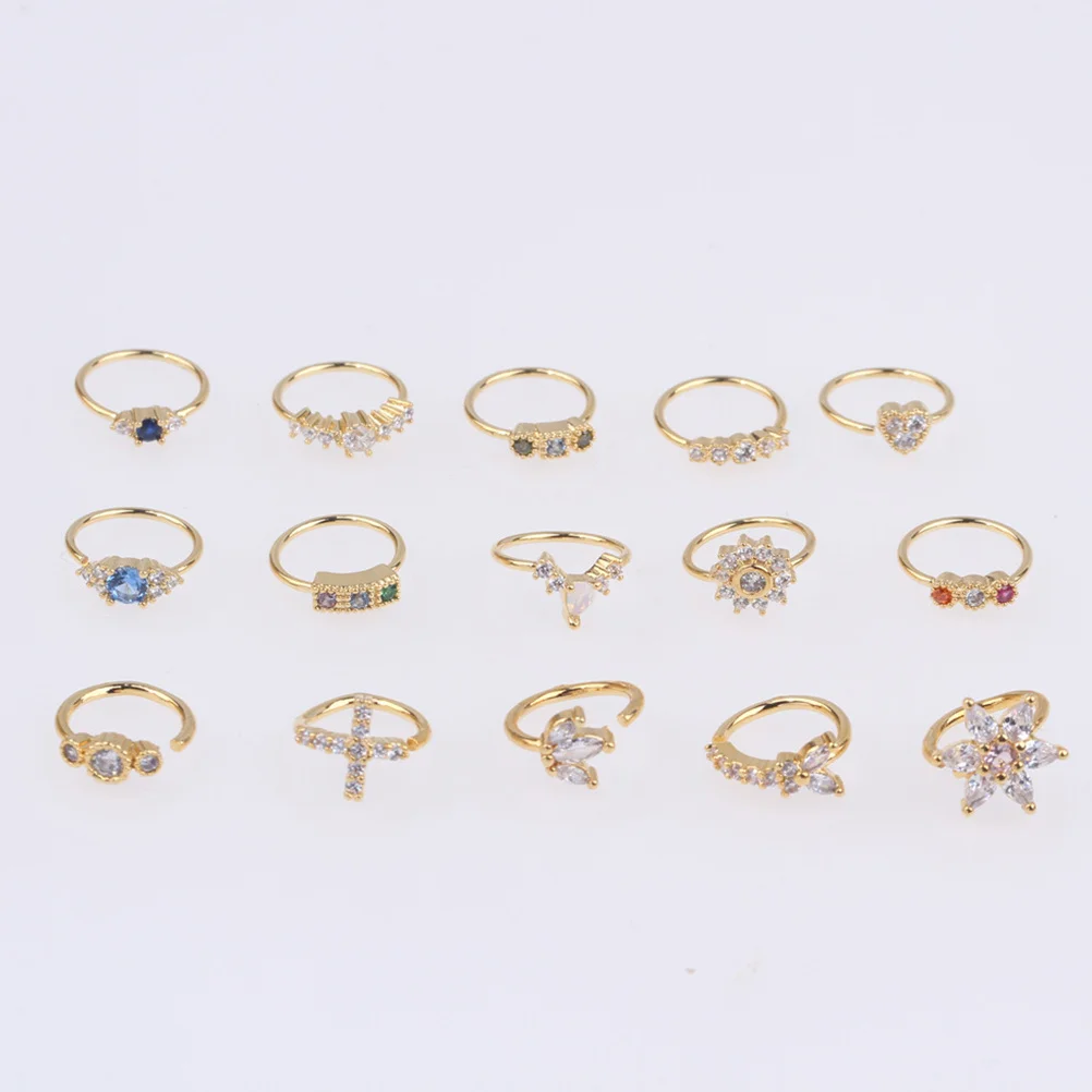 5pcs Nose Ring Jewelry Set Adjustable Comfortable Fake Nose Clips For Women Skin-Friendly Long Wear Gift For Christmas Birthday
5pcs Nose Ring Jewelry Set Adjustable Comfortable Fake Nose Clips For Women Skin-Friendly Long Wear Gift For Christmas Birthday