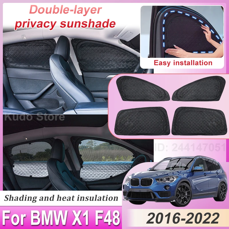 Camping Sunshade Window Visor For BMW X1 MK2 F48 2016 Accessories SWB 2017~2022 Car Double Layer Mesh Protect Privacy Sun Shades
Camping Sunshade Window Visor For BMW X1 MK2 F48 2016 Accessories SWB 2017~2022 Car Double Layer Mesh Protect Privacy Sun Shades