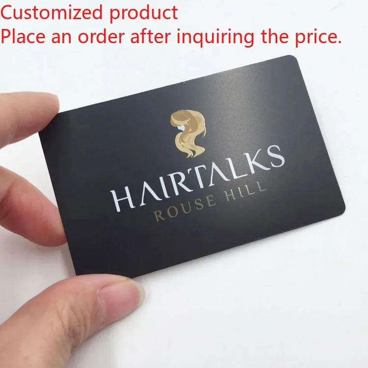 Customized query Cheap Custom Stainless Steel Matt Black Metal Business Card Printing Laser Engraving Metal Business Black Blank 
Customized query Cheap Custom Stainless Steel Matt Black Metal Business Card Printing Laser Engraving Metal Business Black Blank