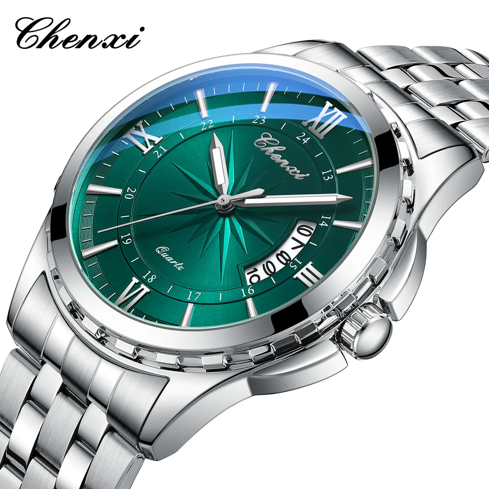 CHENXI 016 New Casual Sport Wrist Watch for Man Military Quartz Calendar Business Waterproof Male Clock Relogio Masculino
CHENXI 016 New Casual Sport Wrist Watch for Man Military Quartz Calendar Business Waterproof Male Clock Relogio Masculino