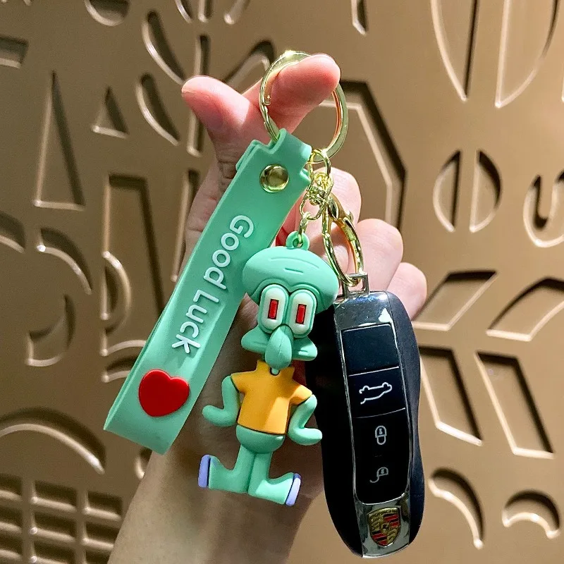 Kawaii Cartoon SpongeBob SquarePants Keychain Backpack Pendant Cute Car Keychain Pendant Exquisite Gift Wholesale
Kawaii Cartoon SpongeBob SquarePants Keychain Backpack Pendant Cute Car Keychain Pendant Exquisite Gift Wholesale