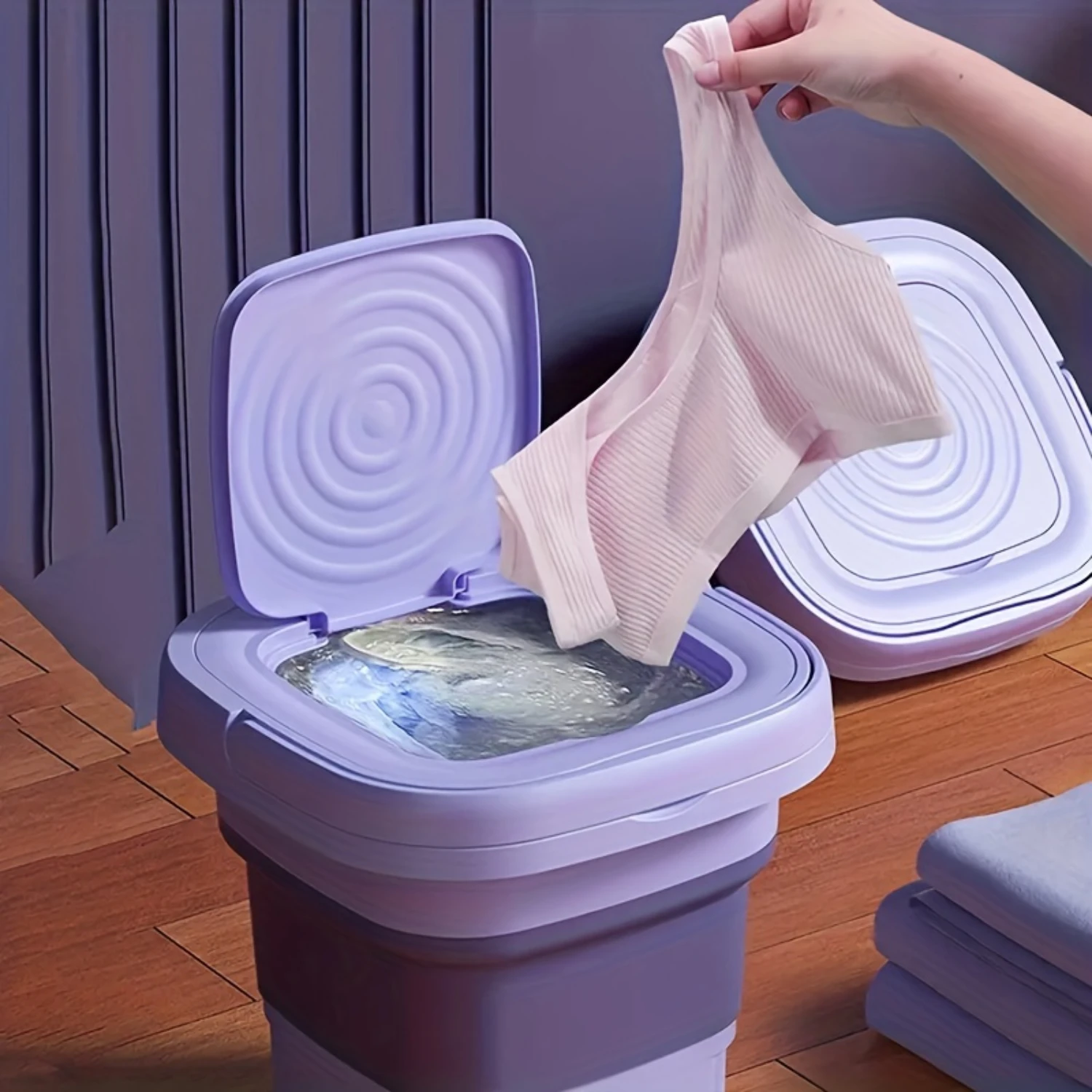 8L Foldable Mini Washing Machine Fully Automatic Portable & Compact For Baby & Toddler Clothes, Underwear, Panties & Socks!
8L Foldable Mini Washing Machine Fully Automatic Portable & Compact For Baby & Toddler Clothes, Underwear, Panties & Socks!