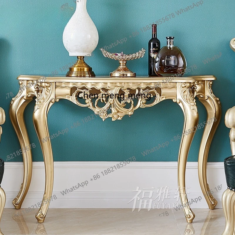 European solid wood carving flower porch platform corridor aisle end view platform foyer decoration porch cabinet high grade
European solid wood carving flower porch platform corridor aisle end view platform foyer decoration porch cabinet high grade