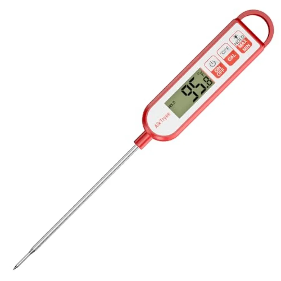 Digital Instant Read Meat Thermometer Kitchen Cooking Food Candy Thermometer for Oil Deep Fry BBQ Grill Smoker Thermometer by
Digital Instant Read Meat Thermometer Kitchen Cooking Food Candy Thermometer for Oil Deep Fry BBQ Grill Smoker Thermometer by