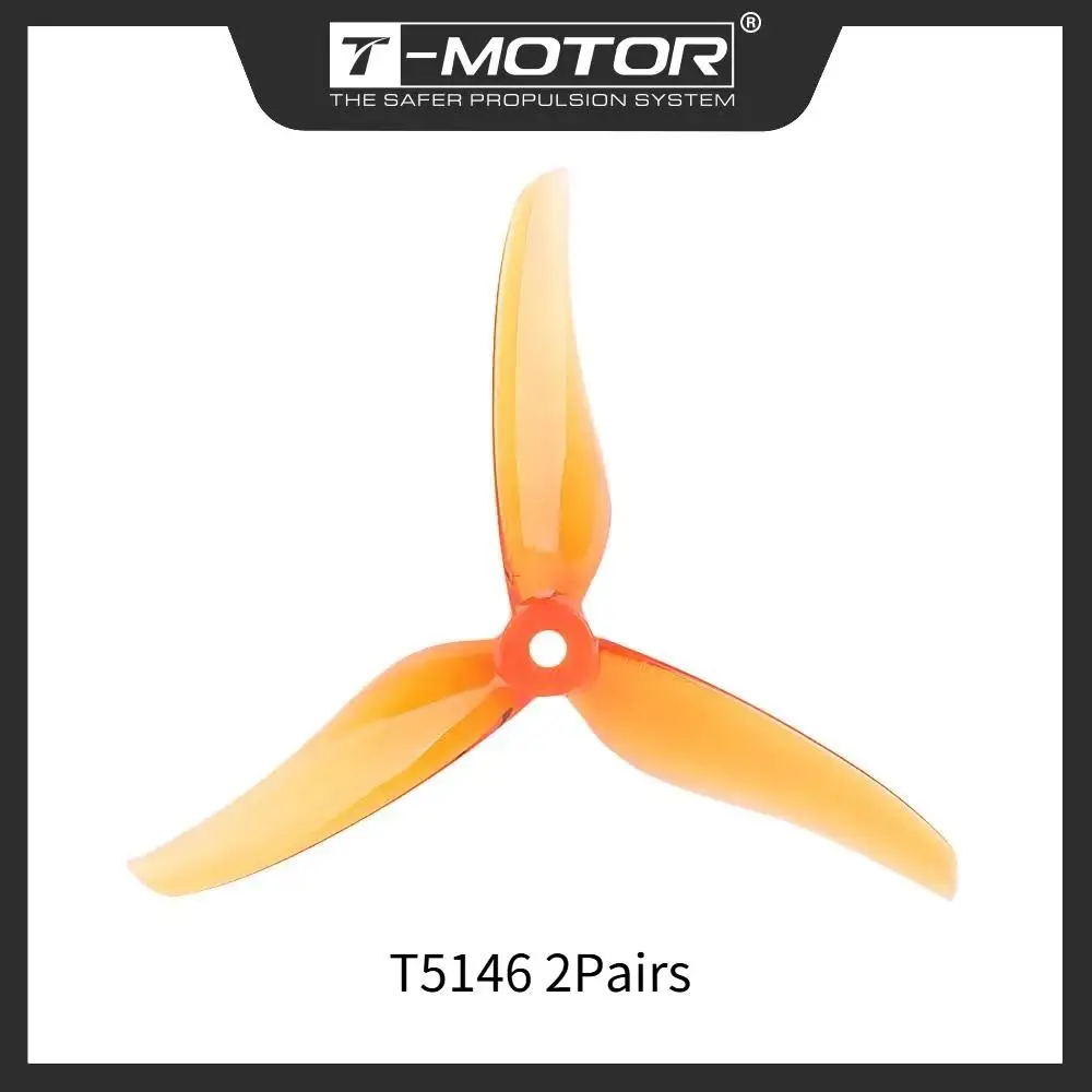 T-MOTOR T-HOBBY T5146 2Pairs FPV Drone Prop Airplane Propeller Compatible Freestyle Racing Drone Prop FPV Propeller
T-MOTOR T-HOBBY T5146 2Pairs FPV Drone Prop Airplane Propeller Compatible Freestyle Racing Drone Prop FPV Propeller