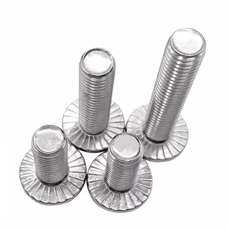 304 Stainless Steel UNC Serrated Flange Hex Screws, 1/4-20 5/16-18 3/8-16 Washer Head Cap Bolts, Anti-Slip Industrial Fasteners
304 Stainless Steel UNC Serrated Flange Hex Screws, 1/4-20 5/16-18 3/8-16 Washer Head Cap Bolts, Anti-Slip Industrial Fasteners