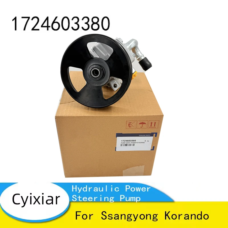 Гидравлический насос гидроусилителя руля для Ssangyong Korando 1724603380 17246-03380
Гидравлический насос гидроусилителя руля для Ssangyong Korando 1724603380 17246-03380