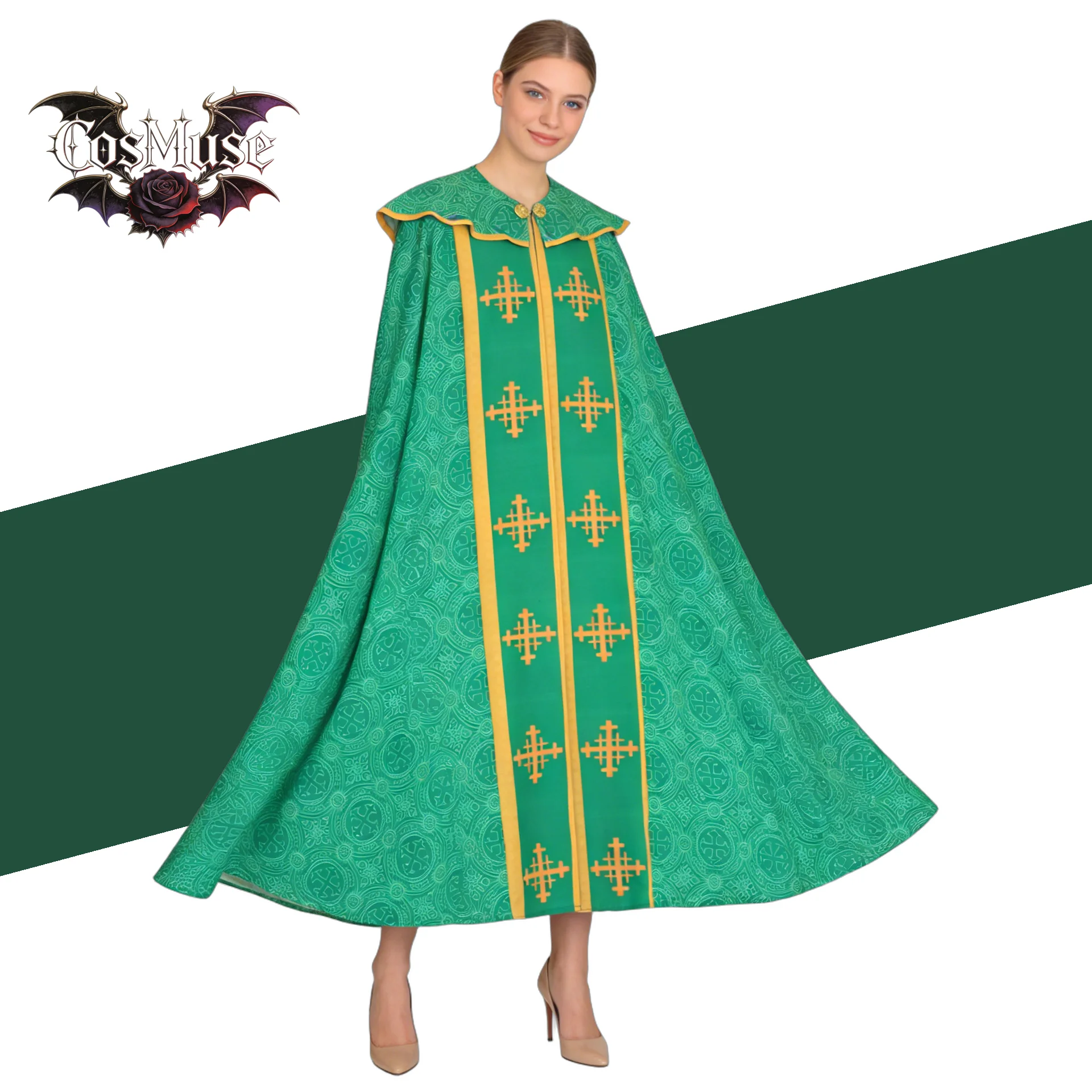 Halloween Unisex Muslim Jubba Thobe Prayer Robe Gown Retro Medieval Priest Monk Missionary Cloak Cape Party Cosplay Costume
Halloween Unisex Muslim Jubba Thobe Prayer Robe Gown Retro Medieval Priest Monk Missionary Cloak Cape Party Cosplay Costume