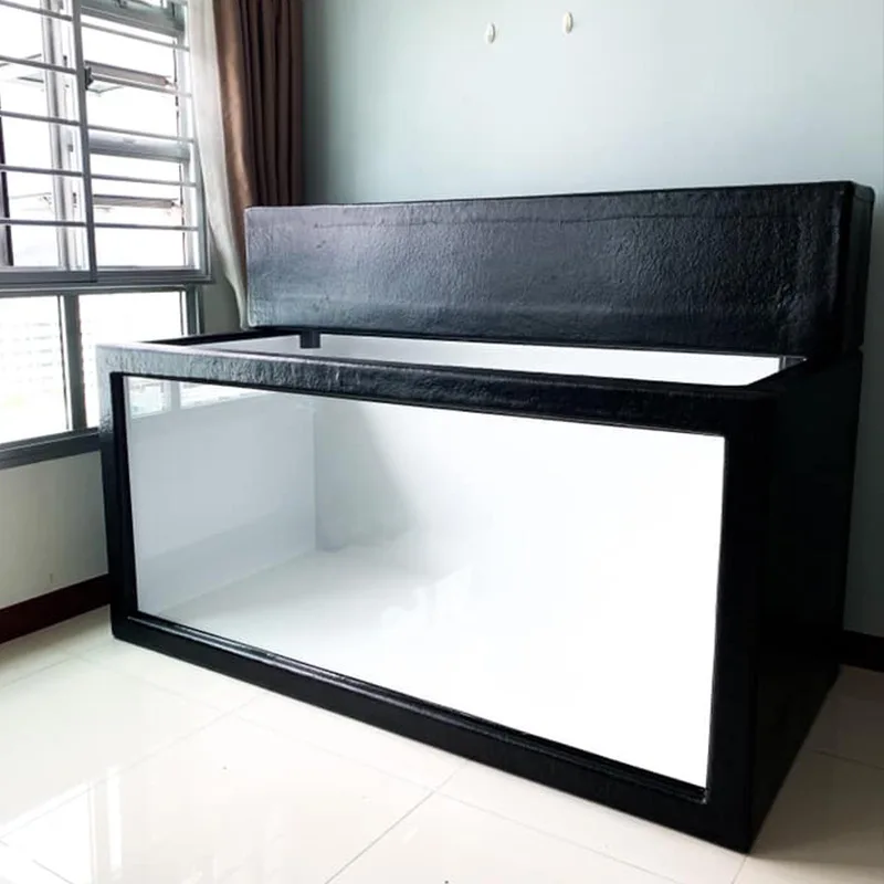 Indoor Large Fiberglass Frp Modern Side Top Back Filter Aquarium Koi Fish Tank Glass Window Pond Fountain Fish Tan
Indoor Large Fiberglass Frp Modern Side Top Back Filter Aquarium Koi Fish Tank Glass Window Pond Fountain Fish Tan