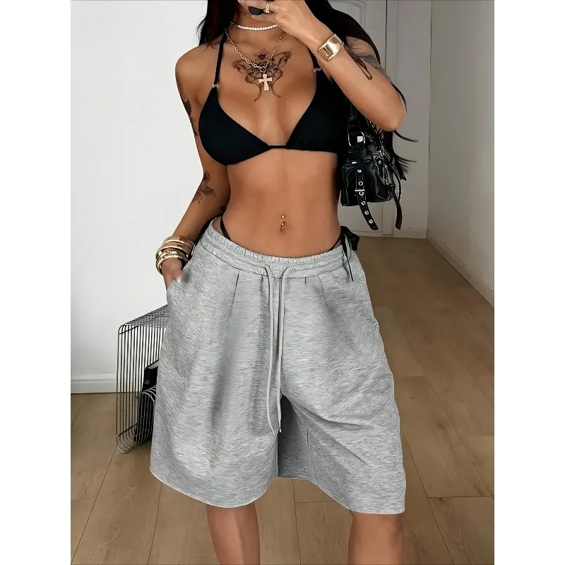 Women's Fashion Spring/Summer Street Style Fake Leisure Sports Basic Style Unisex Leisure Sports Shorts
Women's Fashion Spring/Summer Street Style Fake Leisure Sports Basic Style Unisex Leisure Sports Shorts