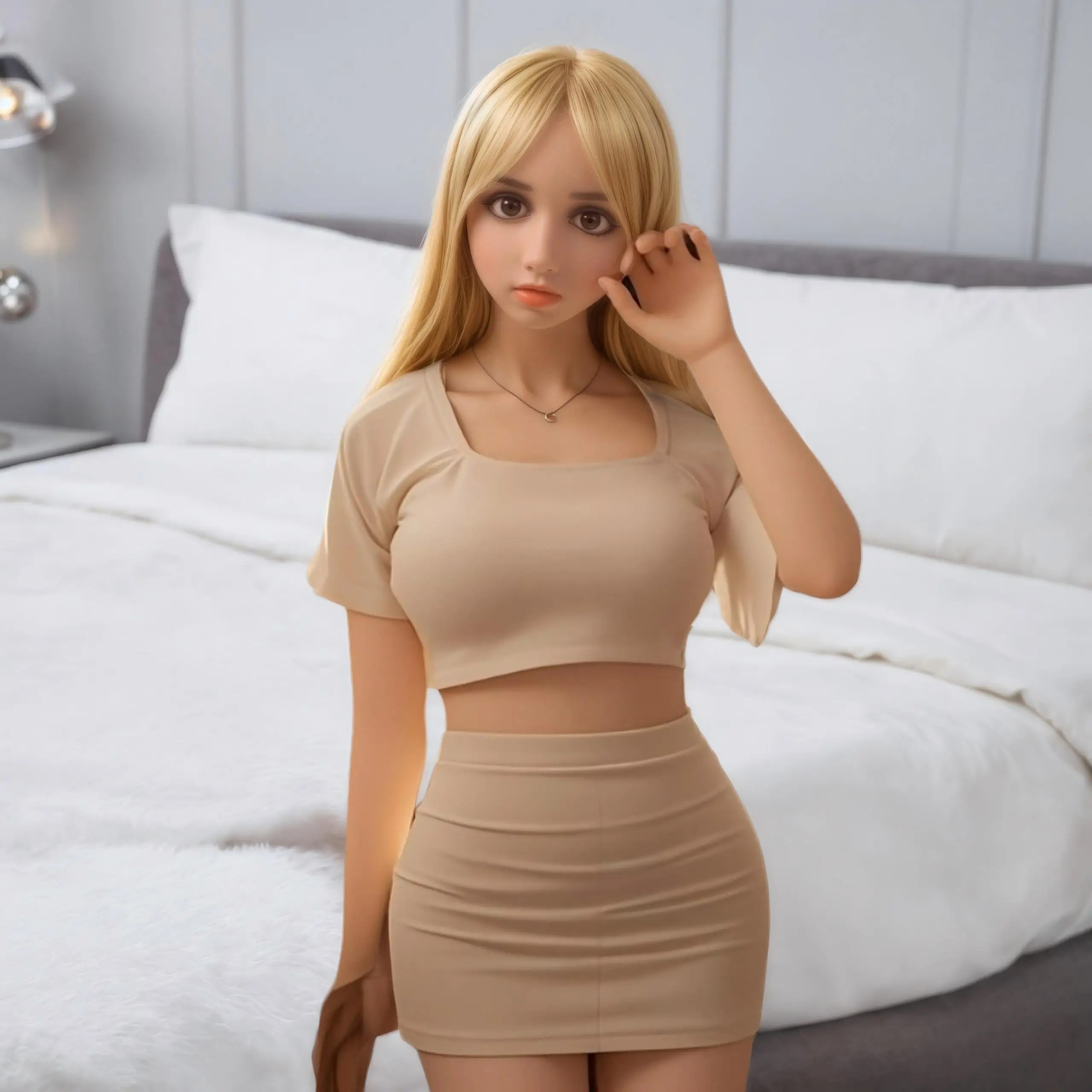 Реалистичная кукла TPE 100 см, 116 см, 125 см, бесшовная кукла любви всего тела, подвижный гибкий скелет из сплава, реалистичная текстура кожи
Реалистичная кукла TPE 100 см, 116 см, 125 см, бесшовная кукла любви всего тела, подвижный гибкий скелет из сплава, реалистичная текстура кожи