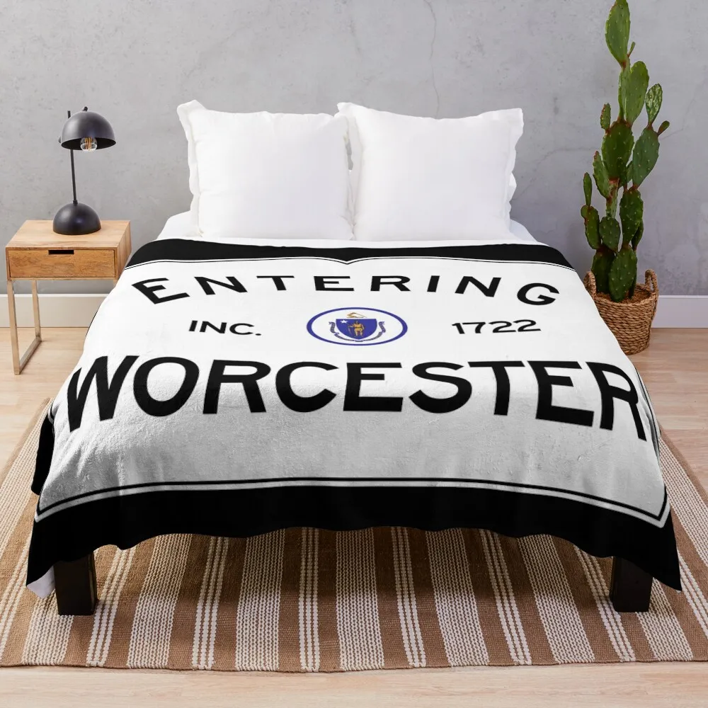 Entering Worcester Massachusetts - Commonwealth of Massachusetts Road Sign Throw Blanket Soft Stuffeds Blankets
Entering Worcester Massachusetts - Commonwealth of Massachusetts Road Sign Throw Blanket Soft Stuffeds Blankets