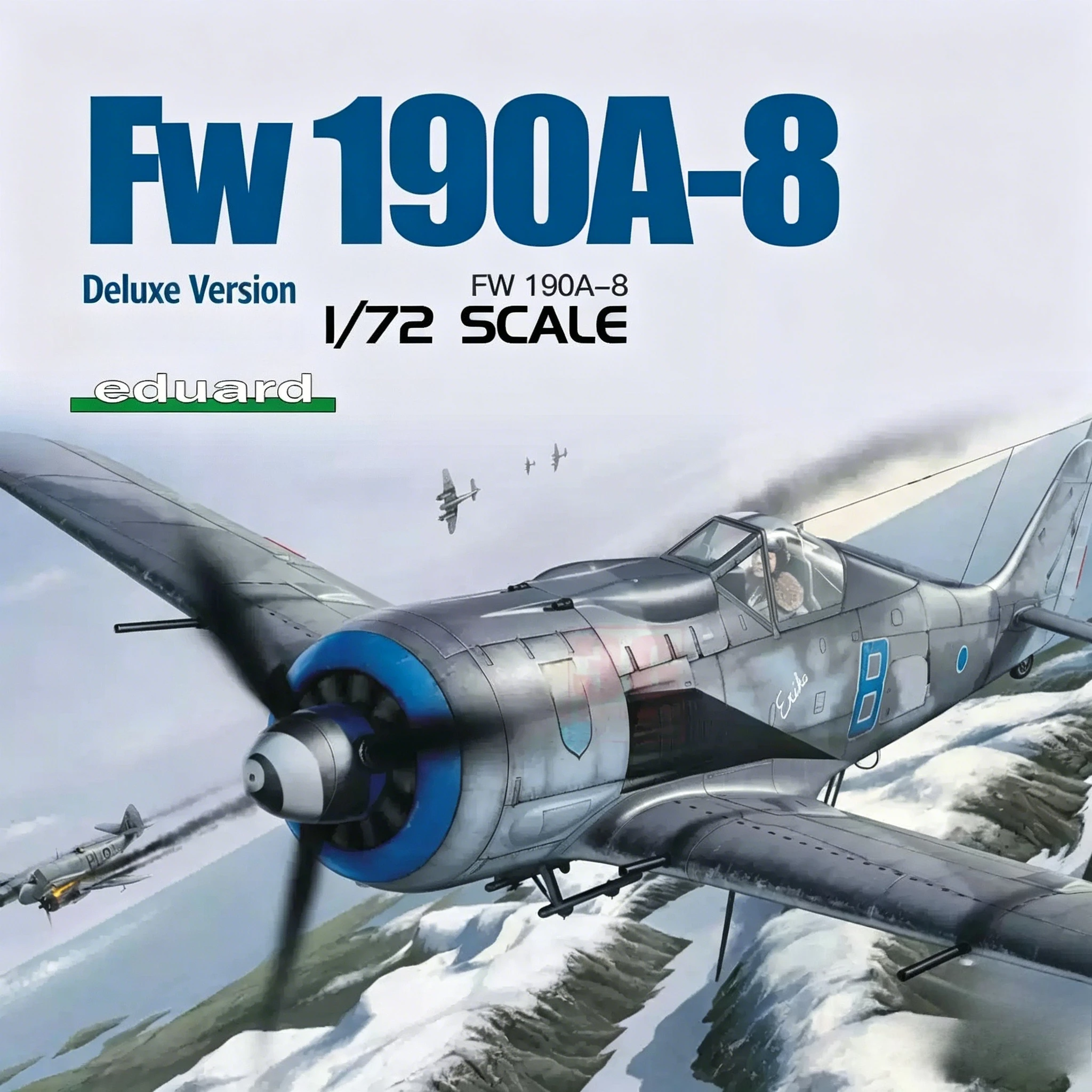 Eduard Plastic Assembled Aircraft Model Kit 70111 Focke-Wulf Fw 190A-8 1/72
Eduard Plastic Assembled Aircraft Model Kit 70111 Focke-Wulf Fw 190A-8 1/72