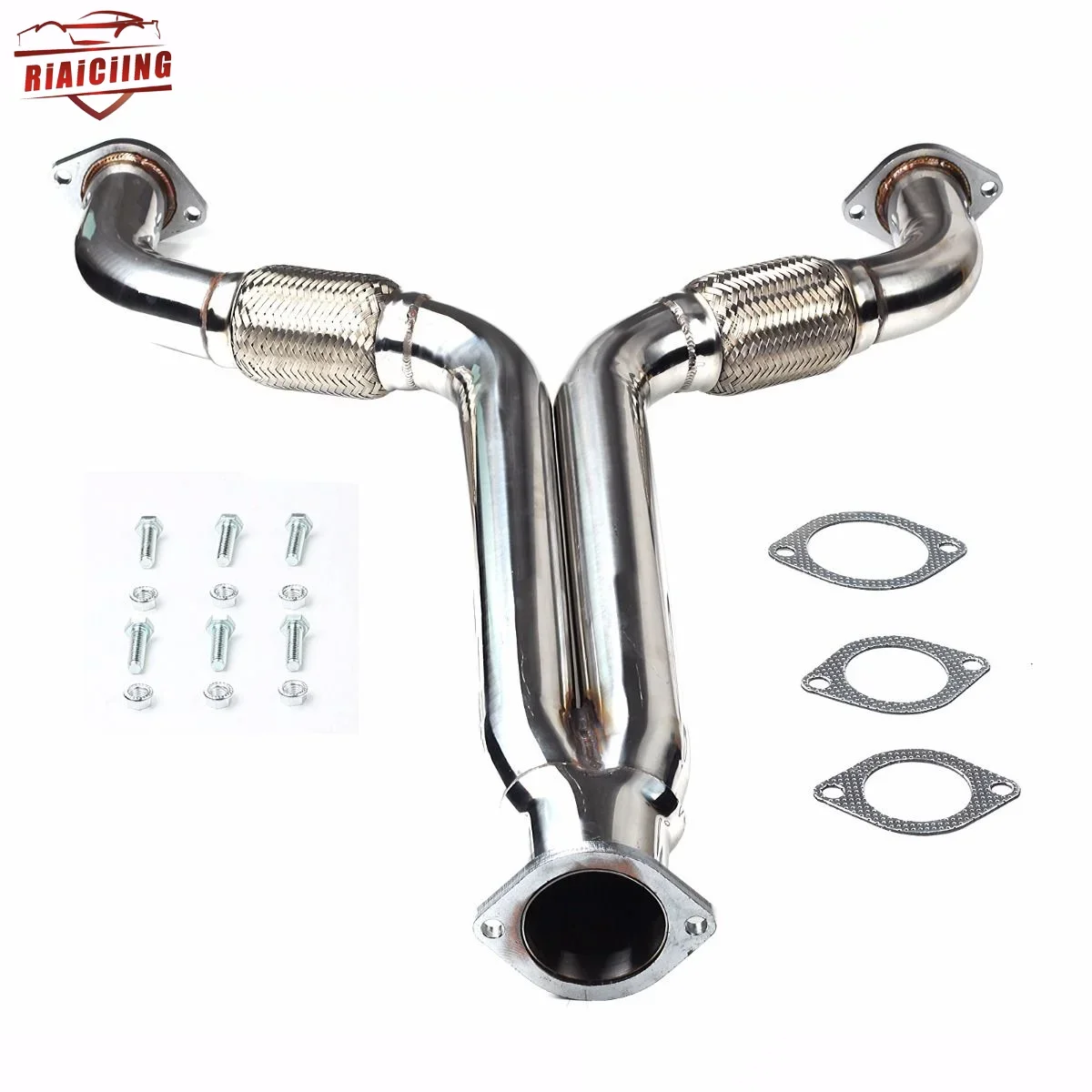 Exhaust Manifold Header Exhaust Downpipe Midpipe Y Pipe 201 Stainless For Nissan 350Z G35 04-05
Exhaust Manifold Header Exhaust Downpipe Midpipe Y Pipe 201 Stainless For Nissan 350Z G35 04-05