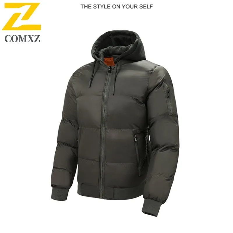 COMXZ Mens Padded Jacket Luxury Hooded Outdoor Adventure Cold Protection Coat Fashion Street Style Lightweight Winter Jackets
COMXZ Mens Padded Jacket Luxury Hooded Outdoor Adventure Cold Protection Coat Fashion Street Style Lightweight Winter Jackets
