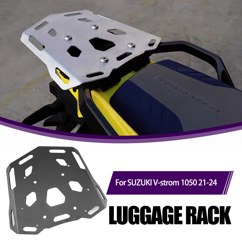 For SUZUKI V-strom 1050 2021-2024 Motorcycle Accessories Modified Rear Shelf Tail Box Luggage Rack Rear Rack Luggage Carrier 
For SUZUKI V-strom 1050 2021-2024 Motorcycle Accessories Modified Rear Shelf Tail Box Luggage Rack Rear Rack Luggage Carrier