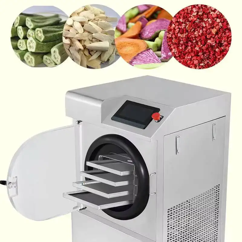With Pump For Fruit Vegetables Pet Food-Energy Saving & Eco-Friendly Commercial Automatic Vacuum Freeze Drying Machine
With Pump For Fruit Vegetables Pet Food-Energy Saving & Eco-Friendly Commercial Automatic Vacuum Freeze Drying Machine