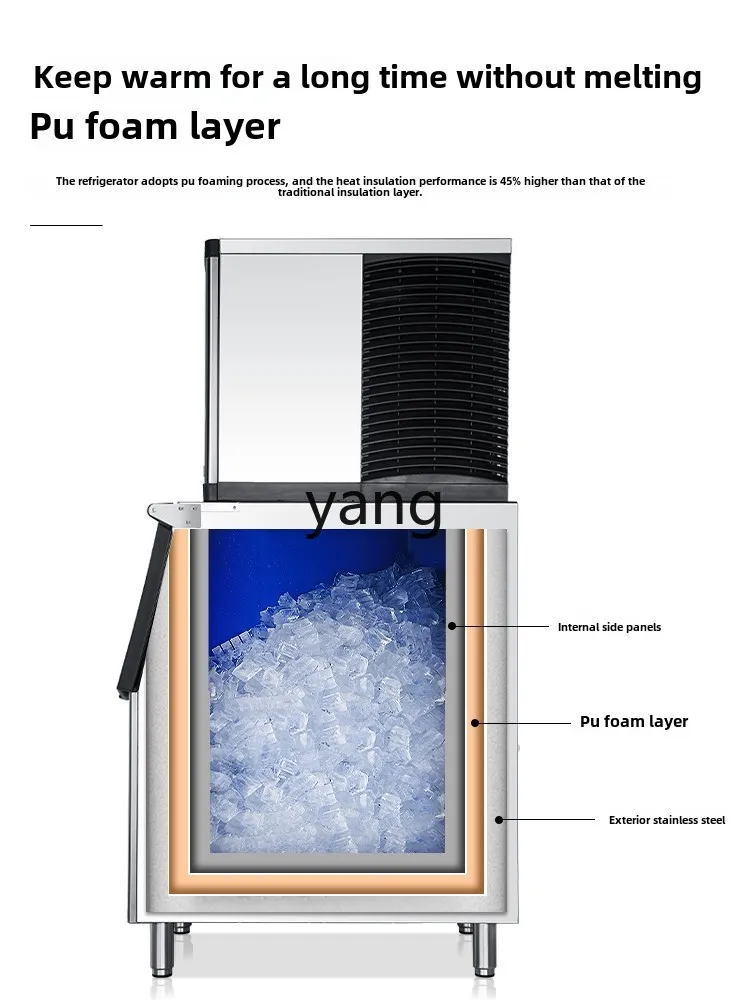 lCX Ice Machine BY-700 Pounds Split Crescent Ice Commercial Large Capacity 318kg
lCX Ice Machine BY-700 Pounds Split Crescent Ice Commercial Large Capacity 318kg