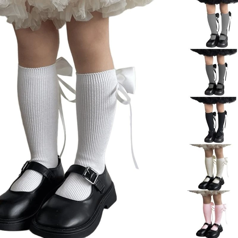 Soft & Breathable Middle Calf Socks Cotton Socks for Kids with Bowknot Design for Everyday Wear and Special Occasion 4XBC
Soft & Breathable Middle Calf Socks Cotton Socks for Kids with Bowknot Design for Everyday Wear and Special Occasion 4XBC