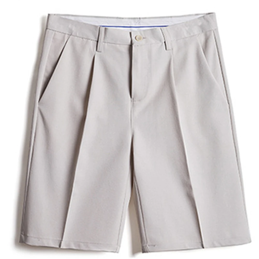 Повседневные шорты Быстросохнущая повседневная одежда 33, модные шорты с однотонным узором на рабочем месте, подходящая для всех сезонов, со средней талией 
Повседневные шорты Быстросохнущая повседневная одежда 33, модные шорты с однотонным узором на рабочем месте, подходящая для всех сезонов, со средней талией