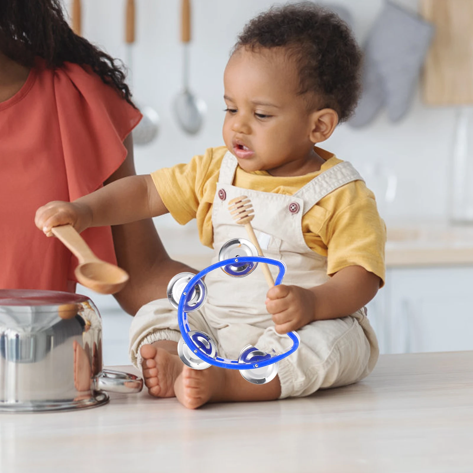 4 Pcs ff Bells Percussion H bell Double Row Iron Instrument Kids Tambourine Child H held Bell Gift Educational Toys Music
4 Pcs ff Bells Percussion H bell Double Row Iron Instrument Kids Tambourine Child H held Bell Gift Educational Toys Music