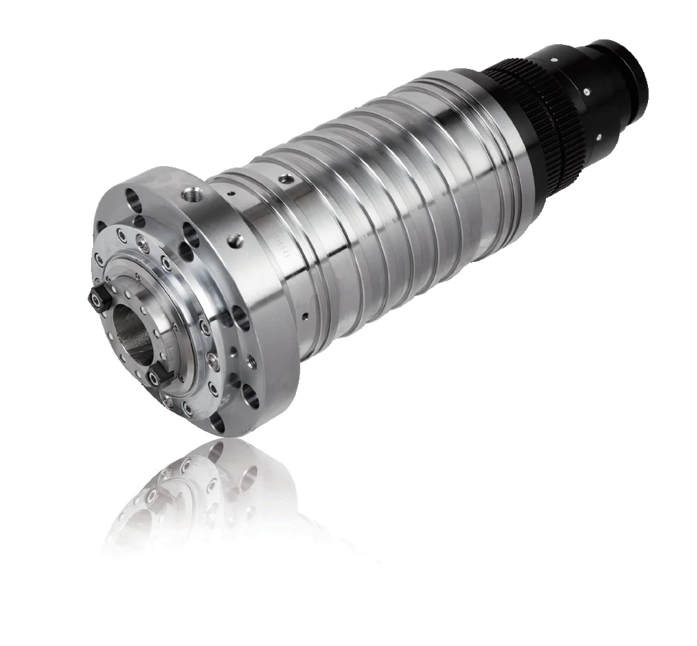 Механический шпиндель BT40 с ременным приводом, 140 мм, 10000 об/мин, с масляным охлаждением, на четырех подшипниках
Механический шпиндель BT40 с ременным приводом, 140 мм, 10000 об/мин, с масляным охлаждением, на четырех подшипниках